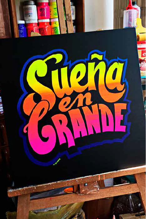 Sueña en Grande 40 x 40